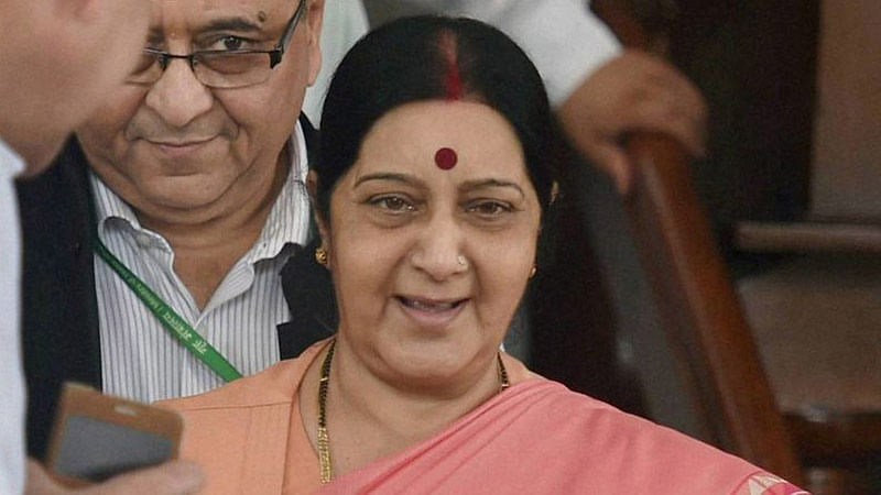 External Affairs Minister Sushma Swaraj. (Photo: PTI)