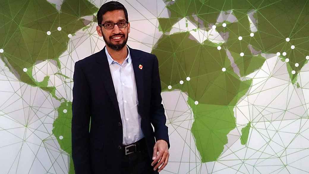 Sundar Pichai, Google’s new CEO. 