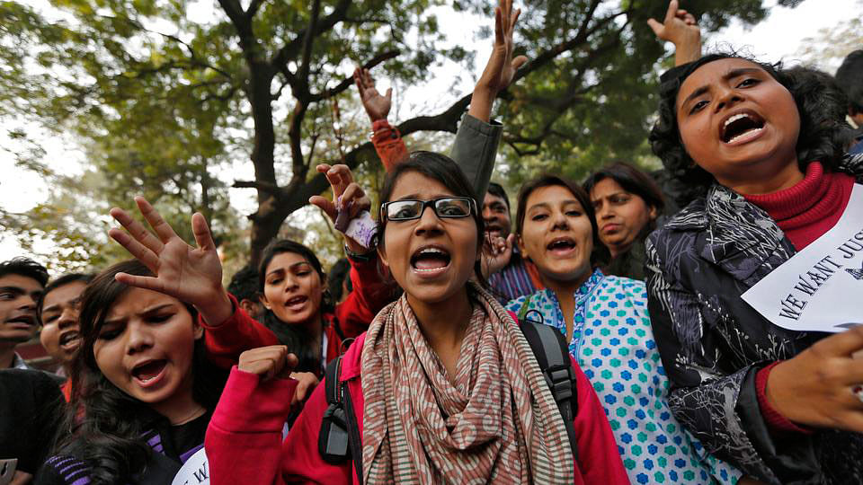 Representational image of students protesting. (Photo: File/Reuters)