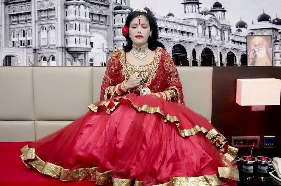 Self styled godwoman Radhe Maa has been accused of dowry harassment, fraud and vulgarity. Who is she?