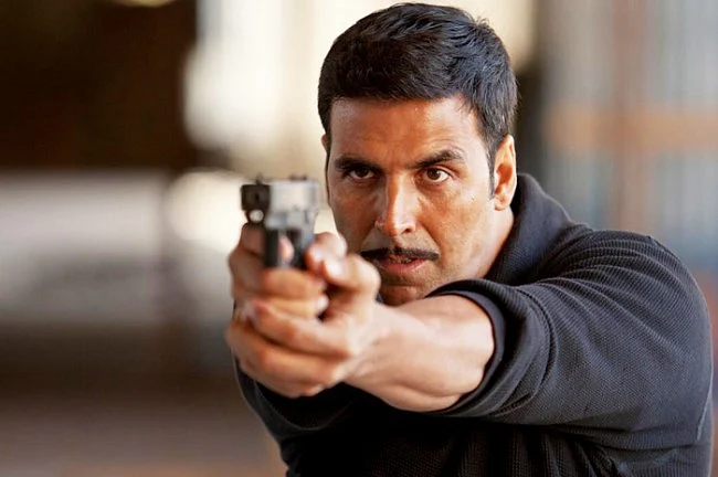 Akshay Kumar in a scene from Neeraj Pandey’s <i>Baby </i>