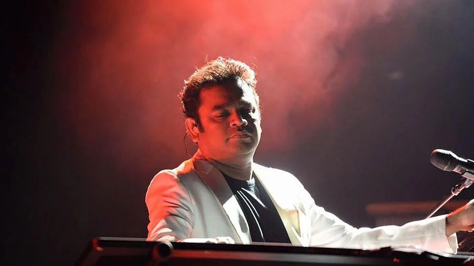 AR Rahman during a performance. 