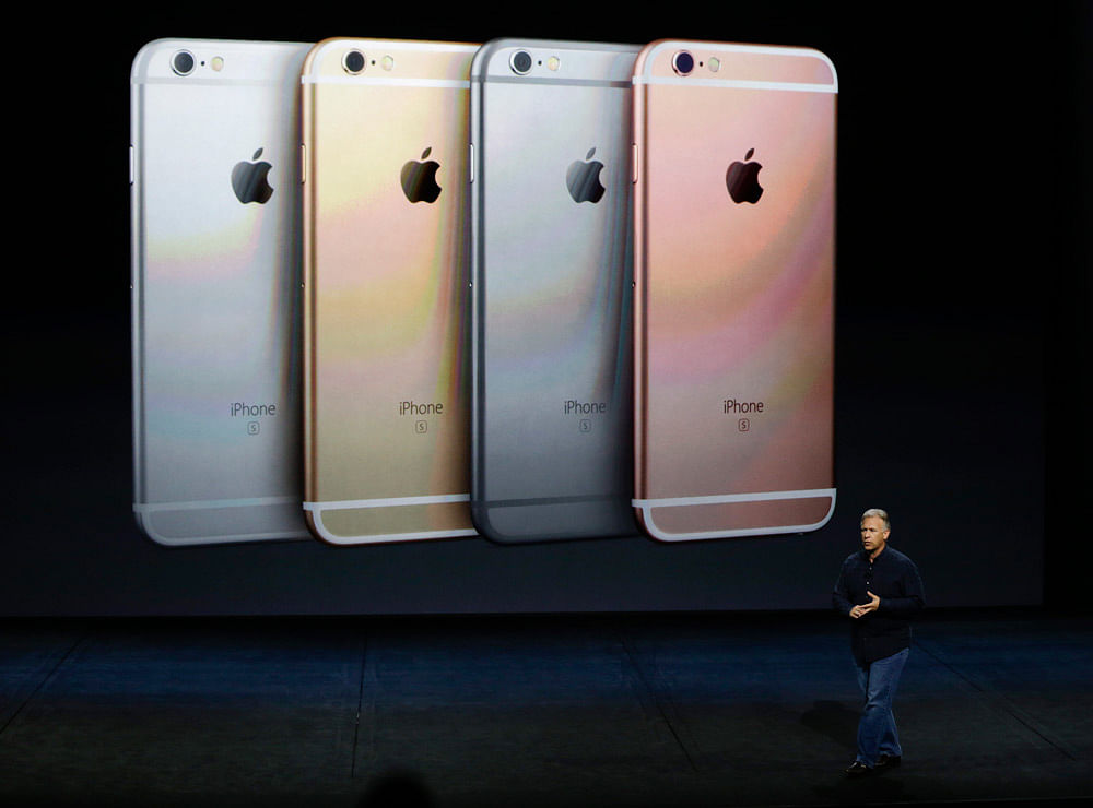Apple Chief Executive Tim Cook comes out with some key announcements in front of a packed house in san Francisco