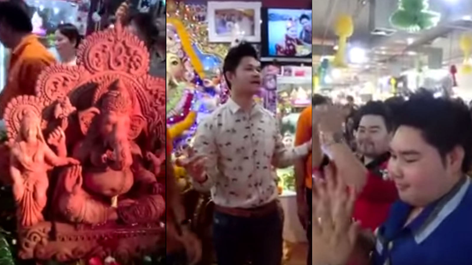 Ganesh Chaturthi celebrations in Thailand (Photo: Youtube screengrab)