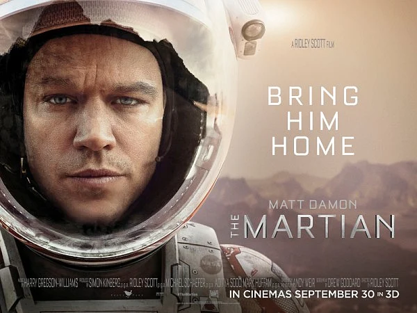 Matt Damon in <i>The Martian</i>