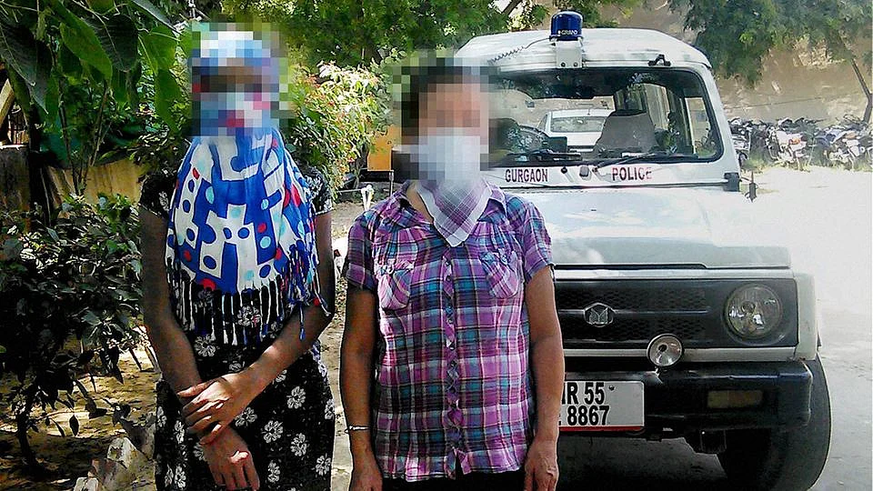 The two Nepali women, aged 50 and 20, who were employed as domestic helps. (Photo: PTI)