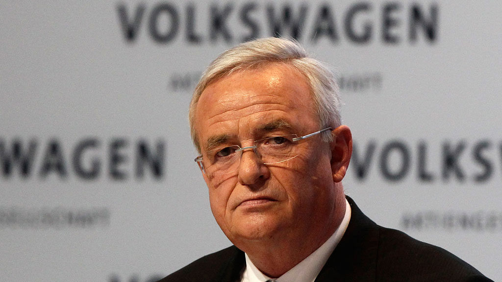 Volkswagen Chief Executive Martin Winterkorn.