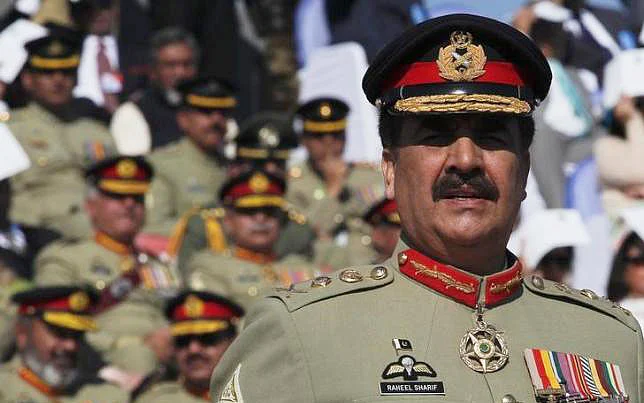 File photo of Pakistan army chief General Raheel Sharif. (Photo: Reuters)