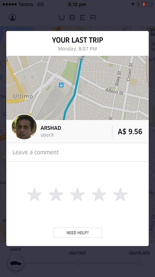  Former Pakistan cricketer Arshad Khan was spotted working as a cab driver for Uber in Sydney.