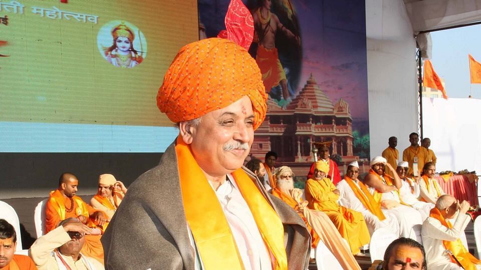 File photo of&nbsp;VHP leader Praveen Togadia addressing a rally. (Photo: Facebook)