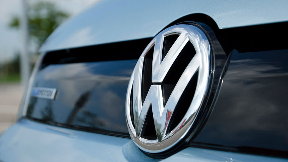 Volkswagen emblem in close up. (Photo: iStock)