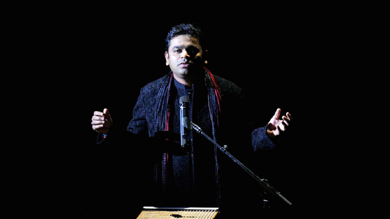 Oscar award winning music composer AR Rahman.&nbsp;