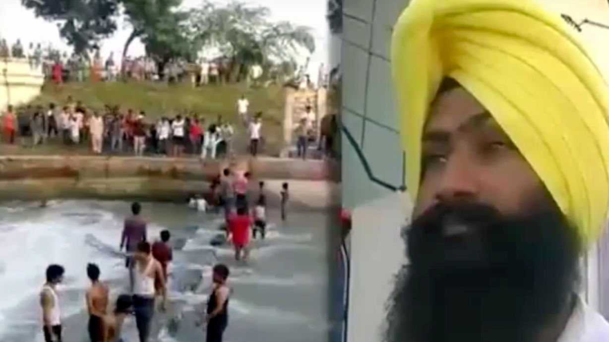 Inderpal Singh, the Sikh who saved kids from drowning using his turban.&nbsp;(Photo: <a href="https://www.youtube.com/watch?v=-cg6svult3I">Youtube</a>)