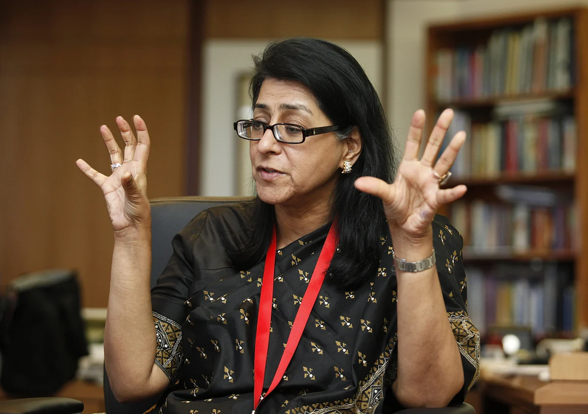Naina Lal Kidwai, HSBC country head for India, speaks during an interview with Reuters in Mumbai (Photo: Reuters)