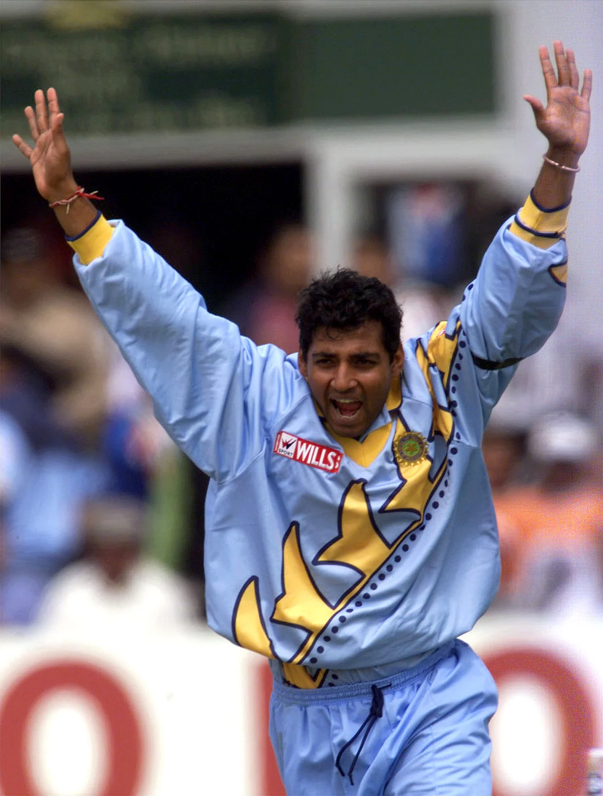 Ajay Jadeja during India’s World Cup match against Zimbabwe in May 1999. (Photo: Reuters)