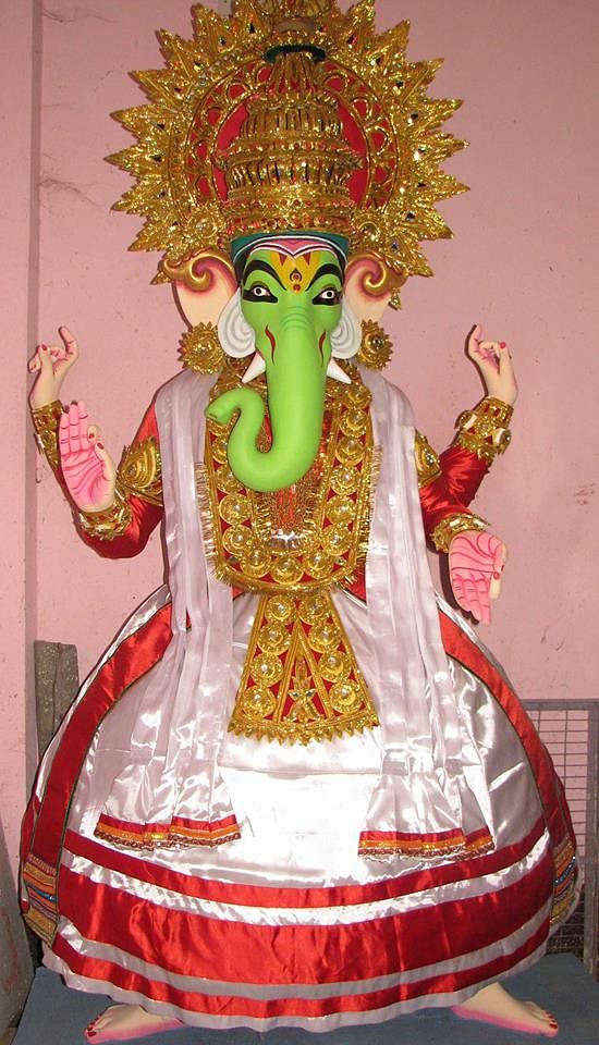 Shri Ganesha (Hindu God) Mask for Kids – 30552 – Fancy Dress Store in Gaur  City, School Function Costumes at best prices/ Rental