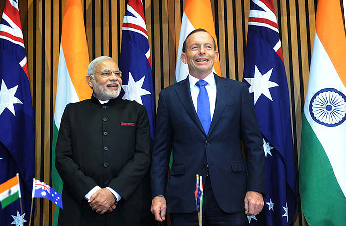 Stalled Indo-Australian maritime cooperation will be expedited by the present  naval exercise. 