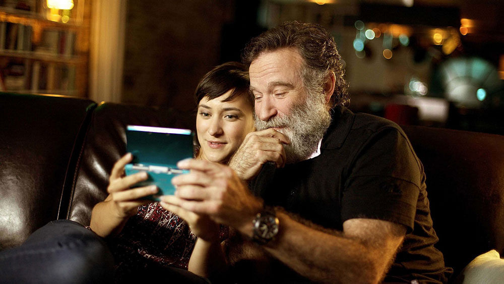 Zelda Williams with her father, actor Robin Williams (Photo: Twitter/<a href="https://twitter.com/videogamemes1/status/631961014507053056">@videogamemes1</a>)