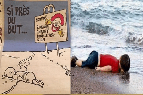 Charlie Hebdo’s cartoons of Aylan Kurdi are meant to satirise the immigration crisis, but have they mocked a tragedy?