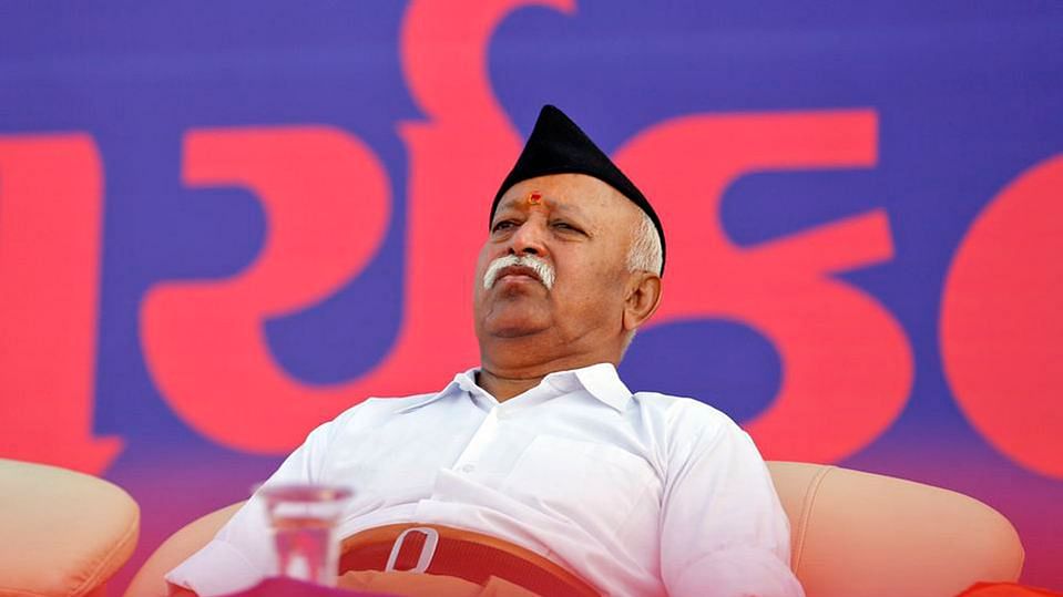 Will Talk about Non-Violence & 'Walk With a Stick', Says RSS Chief Mohan Bhagwat