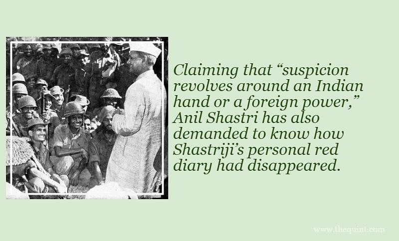 Shastri’s family appeals to Modi to release documents related to the former PM’s death, writes Gaurav Vivek Bhatnagar