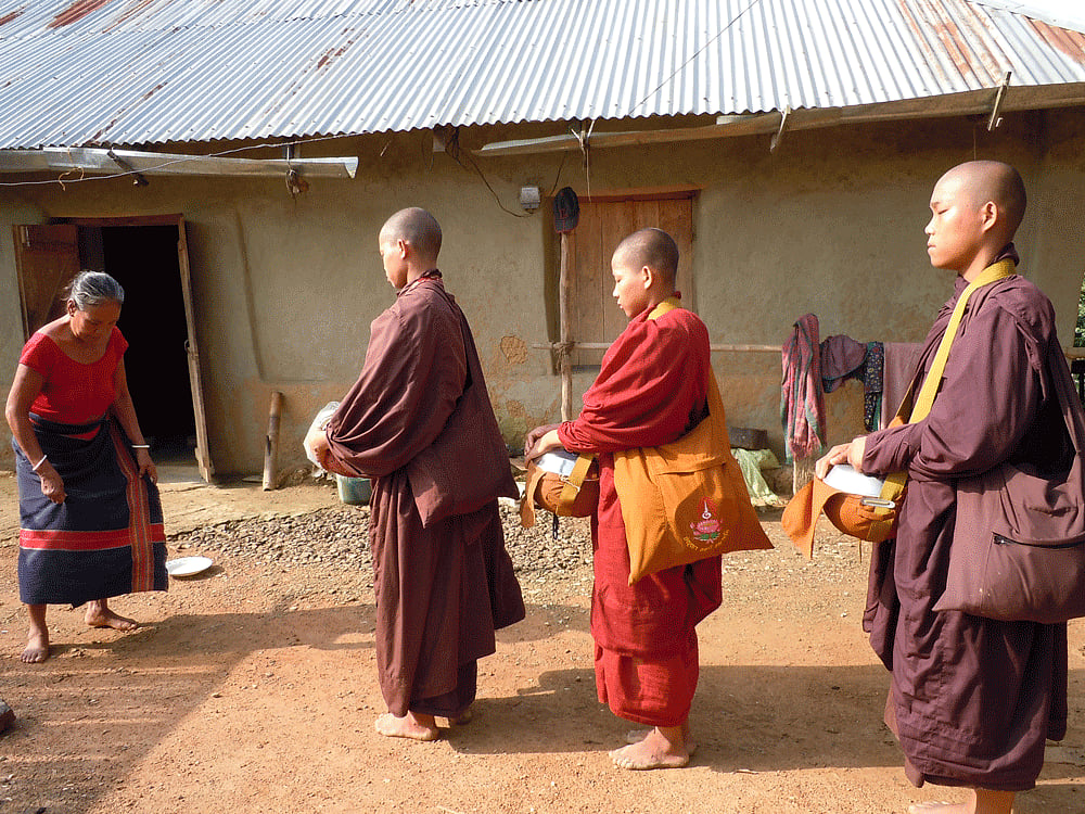 Food subsidies to the Buddhist Chakma community was stopped by the state in 1991. (Courtesy: Maitreyee Handique)