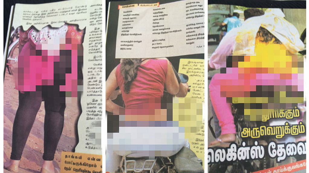 Tamil Magazine Shames Women Wearing Leggings on Cover Page