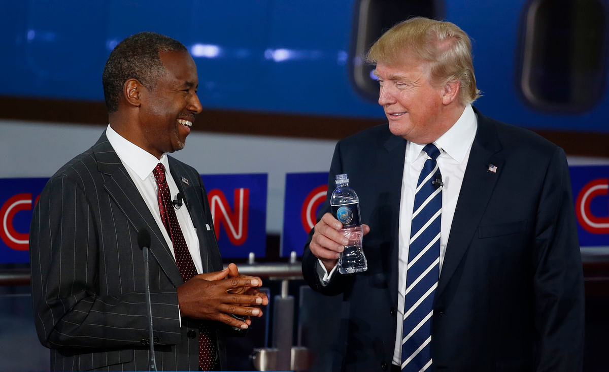 US Republican candidate Ben Carson said on Sunday that the Islamic faith was not consistent with American principles.
