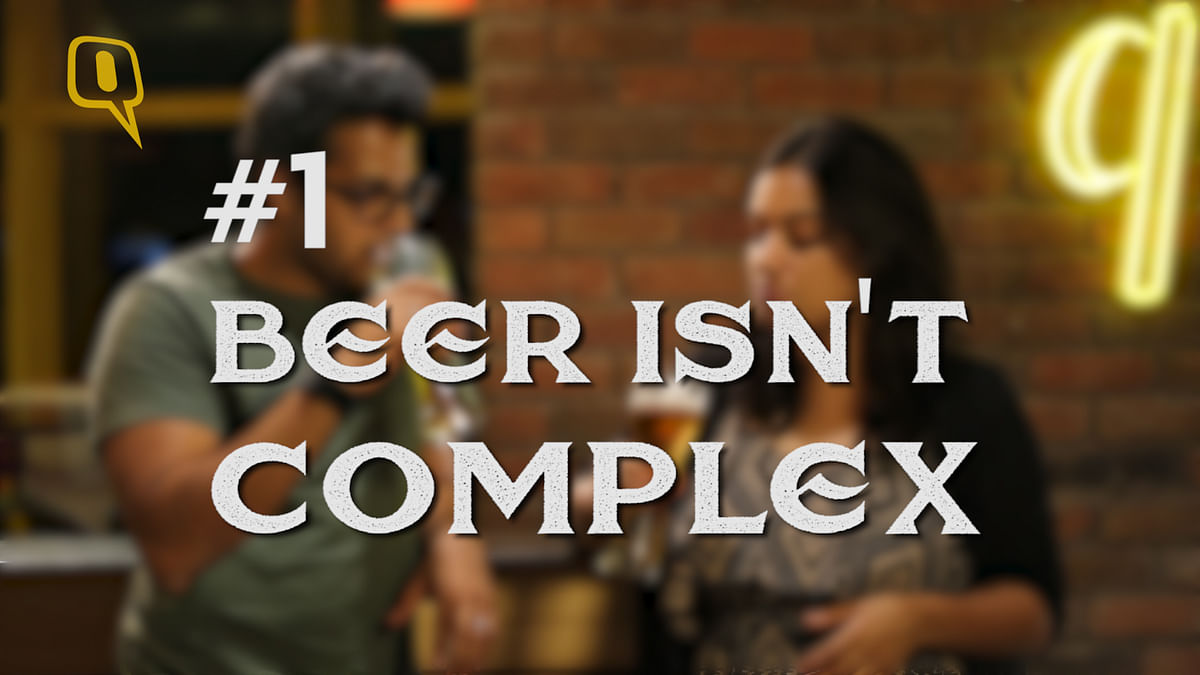<b>Myth 1: Wine and Scotch are Complex, Beer is just Beer</b>