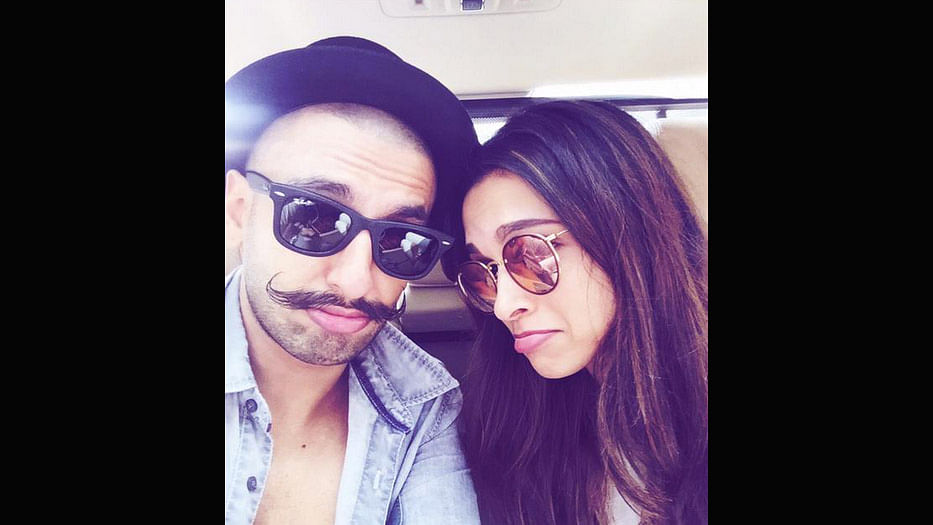 Ranveer Singh and Deepika Padukone (Photo: Twitter/@RanveerOfficial)