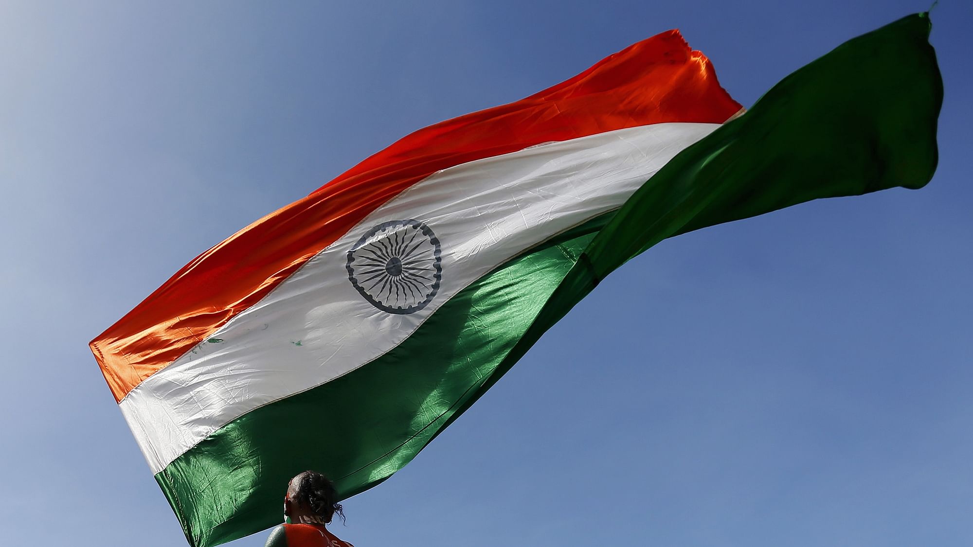 File photo of India’s national flag,