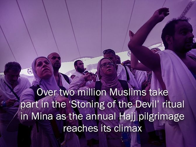 A horrific stampede killed at least 717 pilgrims and injured hundreds more on the outskirts of the holy city of Mecca