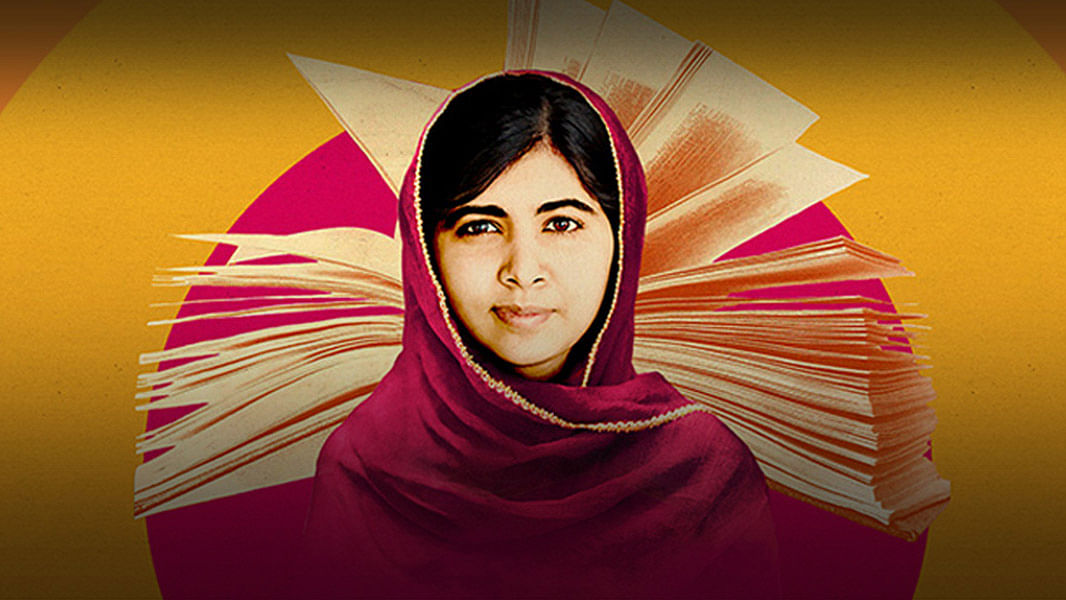 A poster of <i>He Named Me Malala.</i>