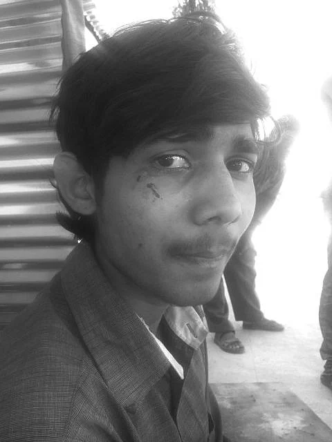 19-year old, Chotu Kumar who was injured on September 6. (Photo courtesy:<i>The News Minute</i>)