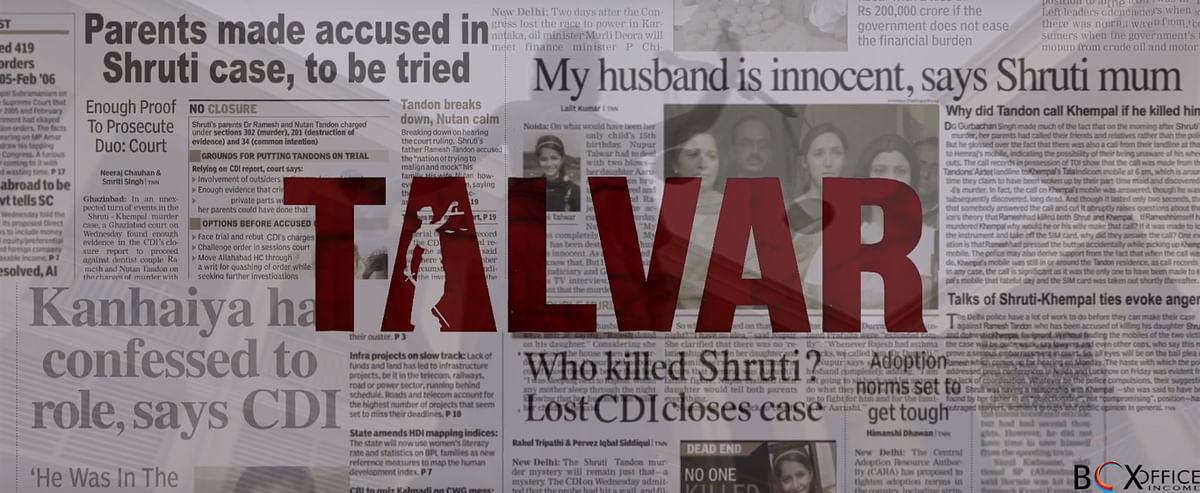 Talvar is a film which raises a lot of questions, besides being entertaining. 