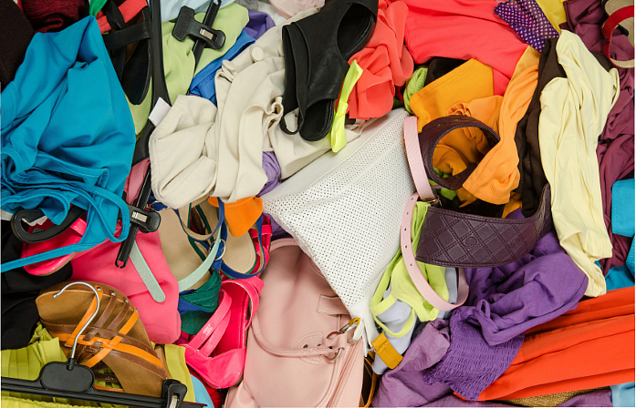 It takes twice as long to find specific items as you will have to rummage through the big pile of belongings strewn everywhere (Photo: iStock)