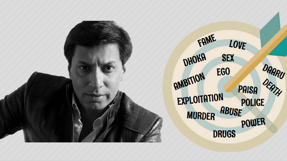 Why are all Madhur Bhandarkar films so similar that it is impossible to point out which is which? (Photo courtesy: Facebook/Madhur Bhandarkar; altered by The Quint)