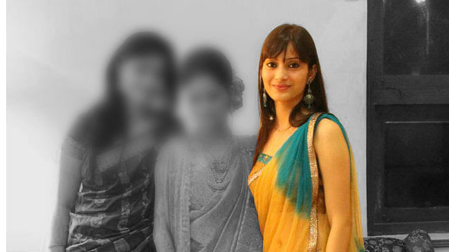 Sheena Bora and her friends, who prefer to remain anonymous. (Photo altered by The Quint&nbsp;)