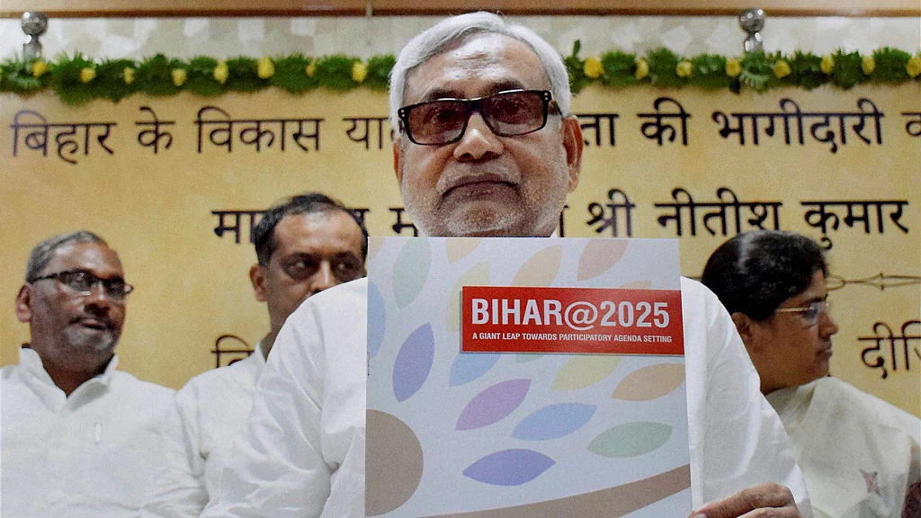 Nitish is the most popular choice for chief minister, according to the survey. (Photo: PTI)