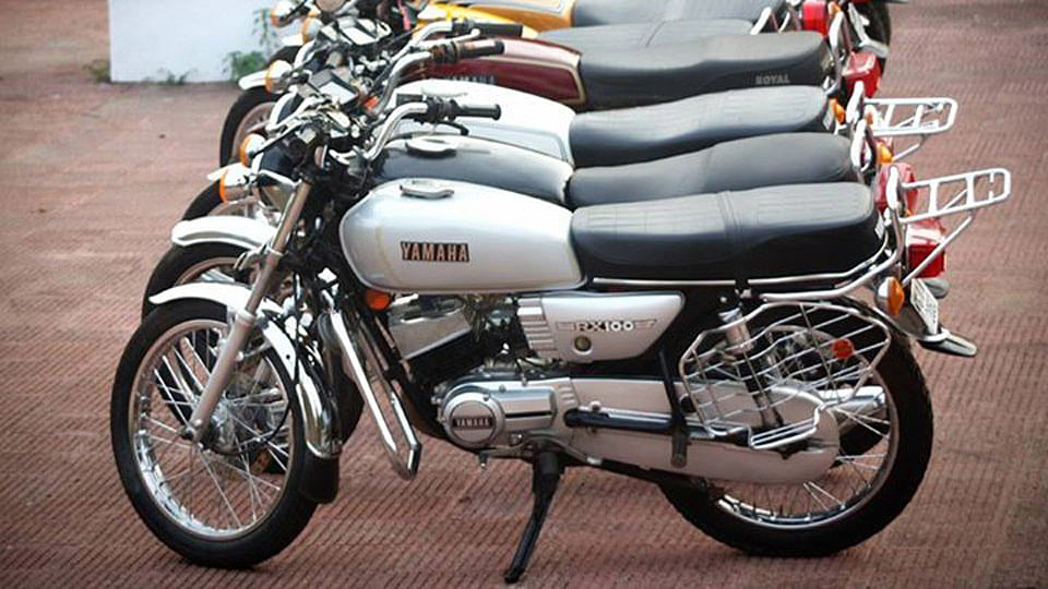 yamaha rx 100 bike old model