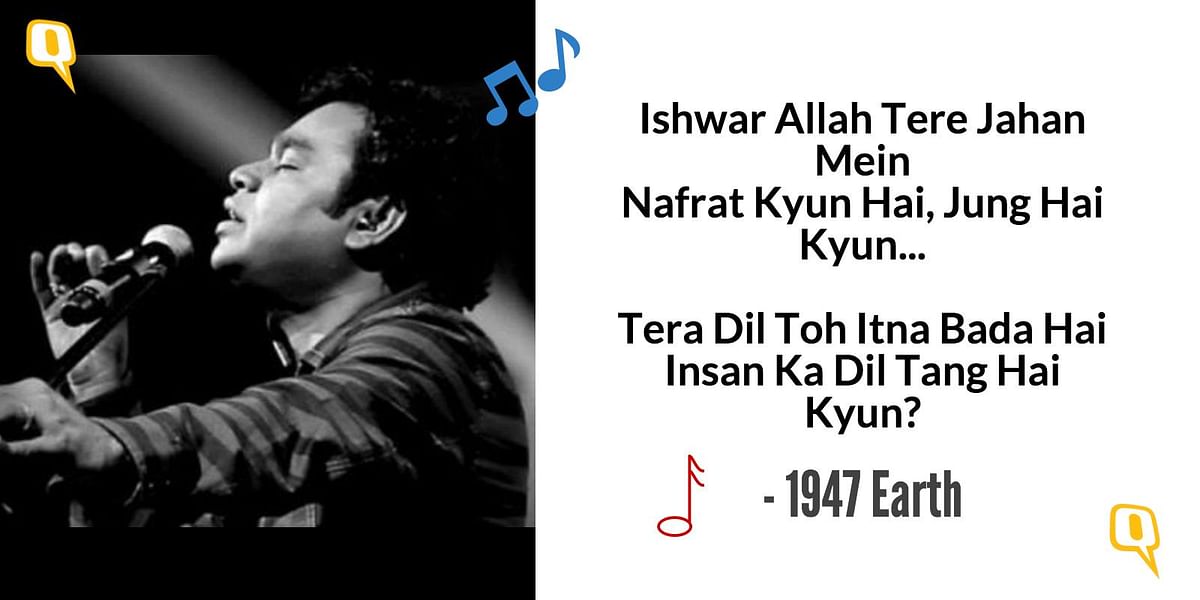 We took the liberty of picking some of AR Rahman’s songs in response to the right wing’s fatwa and ghar-wapsi call
