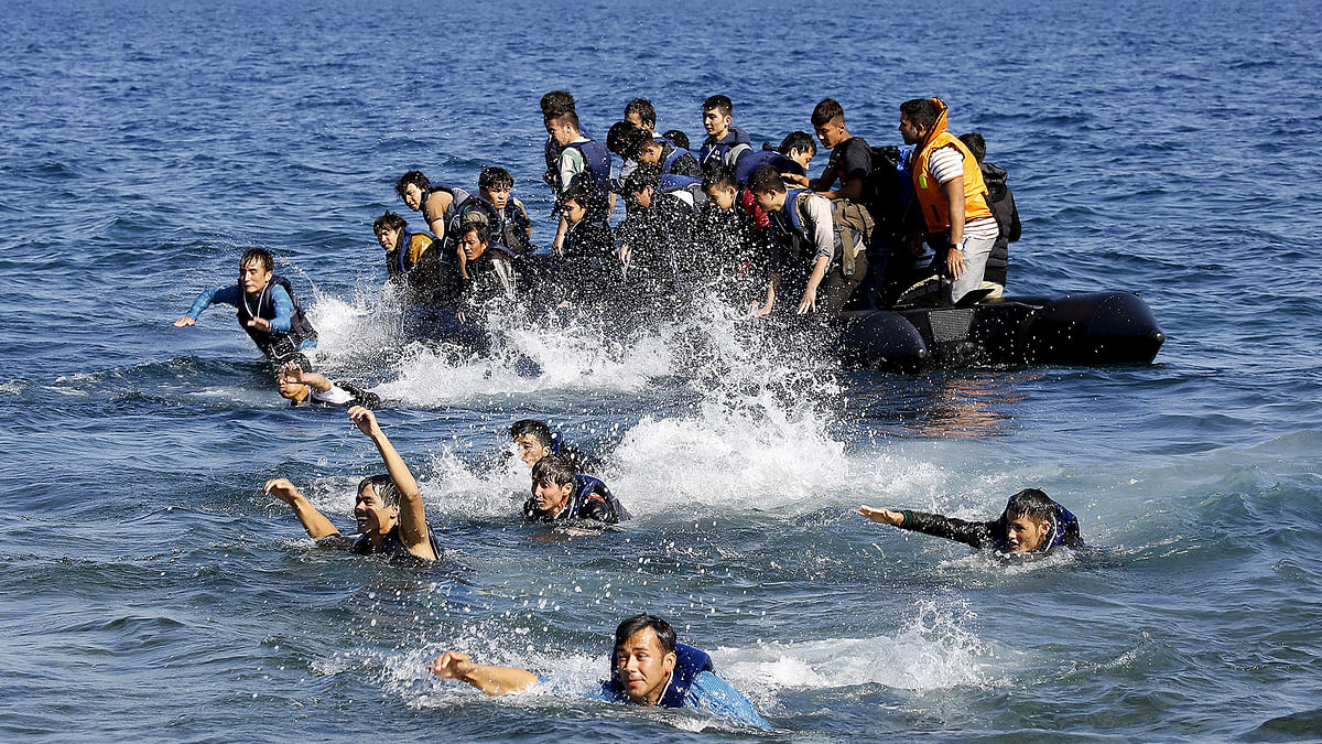 Often figures fail to account of the number of migrants entering Europe covertly. 