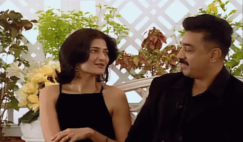 Kamal Haasan and Sarika