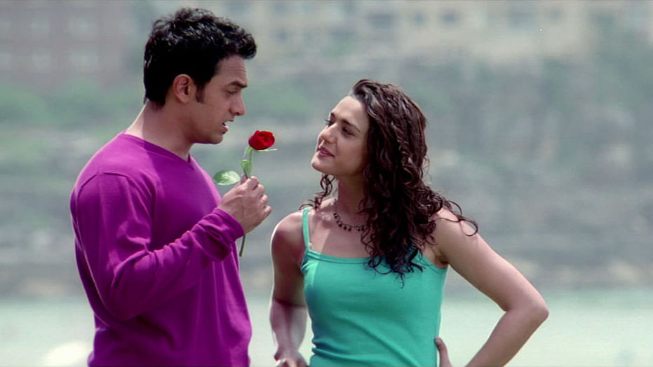 Aamir Khan and Preity Zinta in a scene from Dil Chahta Hai – one of the many movies shot in Sydney, Australia. (Photo Courtesy: <a href="https://www.youtube.com/watch?v=XYhLgE-P-MQ">YouTube screengrab</a>)