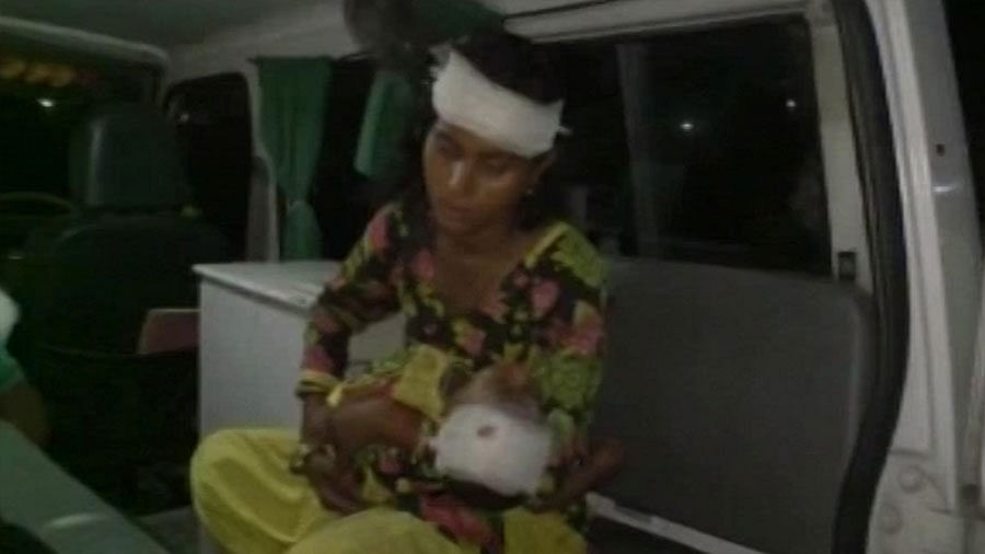 The woman jumped off moving train after feeling threatened by a group of drunk men. (Photo: ANI screengrab)