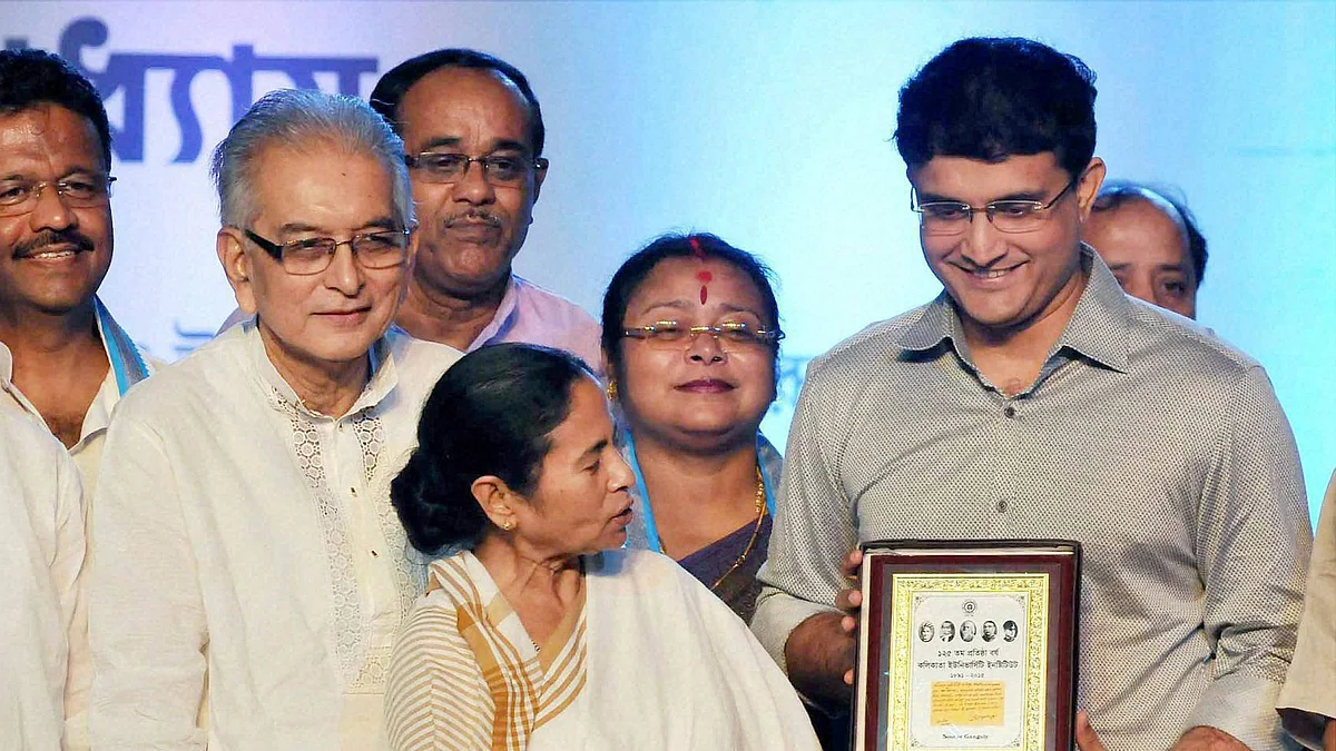 Sourav Ganguly was selected as the new President of the Cricket Association of Bengal in 2015 by West Bengal Chief Minister Mamata Bannerjee.