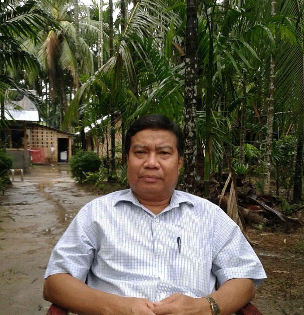 Subimal Chakma’s house was burnt during the 1989 anti-immigration stir. (Courtesy: Anmol Chakma)