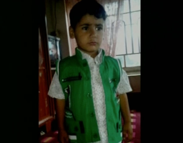 Three-year-old Burhan was shot dead along with his father by militants in Kashmir Valley.
