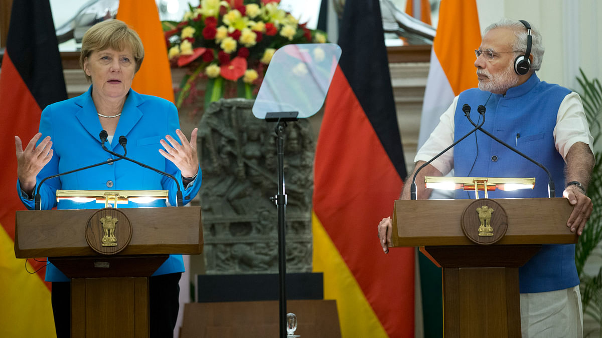 Merkel’s visit to India marks a new high in bilateral ties between two countries, writes Pinak Ranjan Chakravarty. 