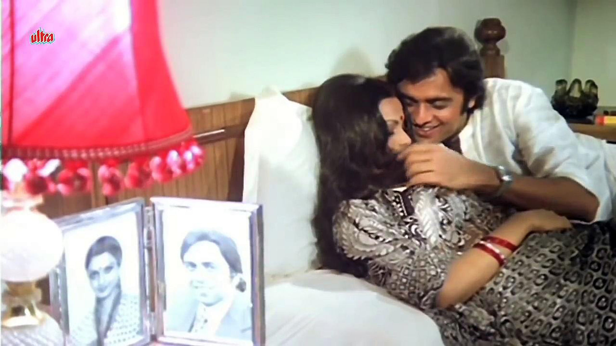 A still from the film Ghar starring Rekha and   Vinod Mehra. (Photo Courtesy:  Khalid Mohamed’s Collection)